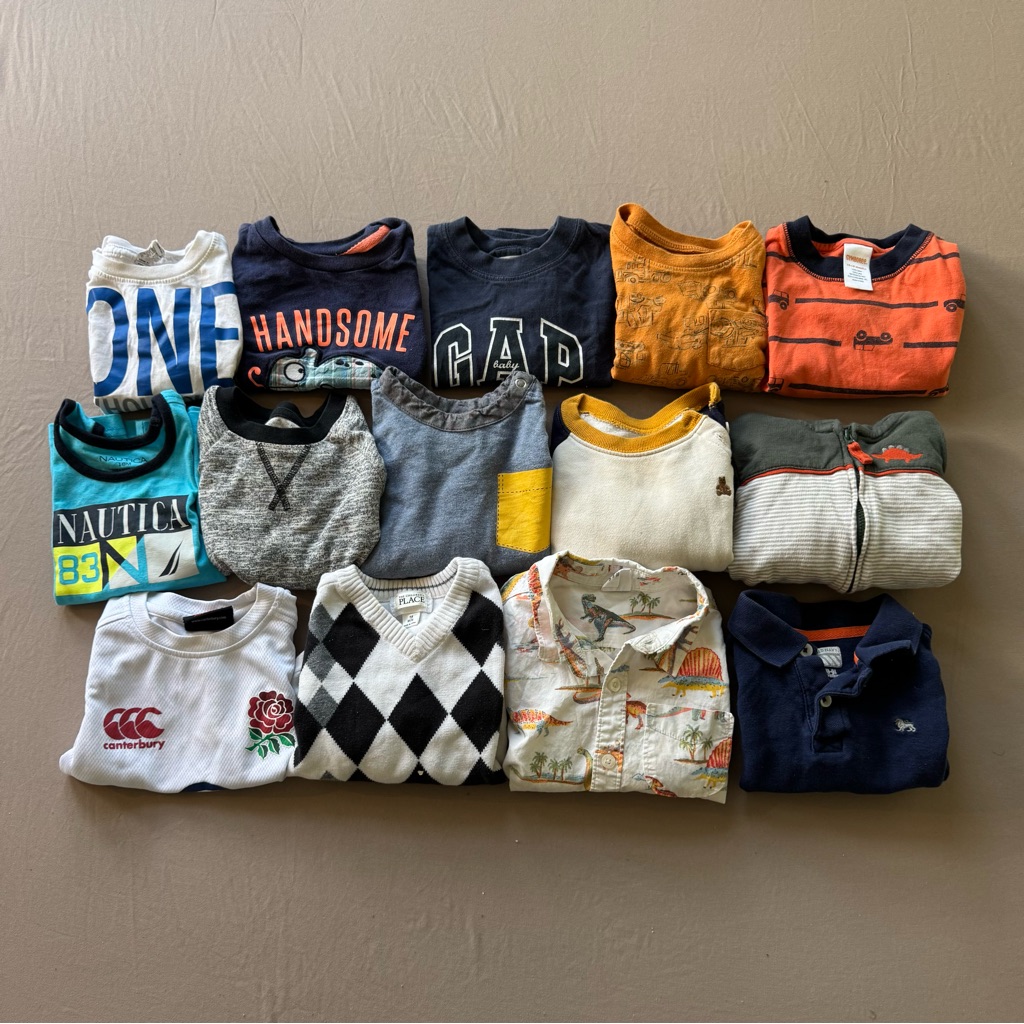 Baby Toddler Boys Shirts & Tops Bundle